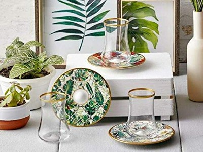 Koleksiyon Dervish Çay Seti 6lı Amazon Tropic