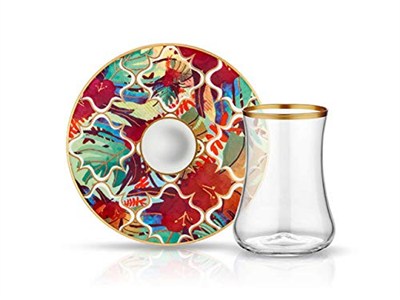 Koleksiyon Dervish Çay Seti 6lı Amazon Tropic