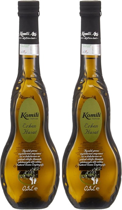 Komili Organik Sızma Cam Şişe 500 ml