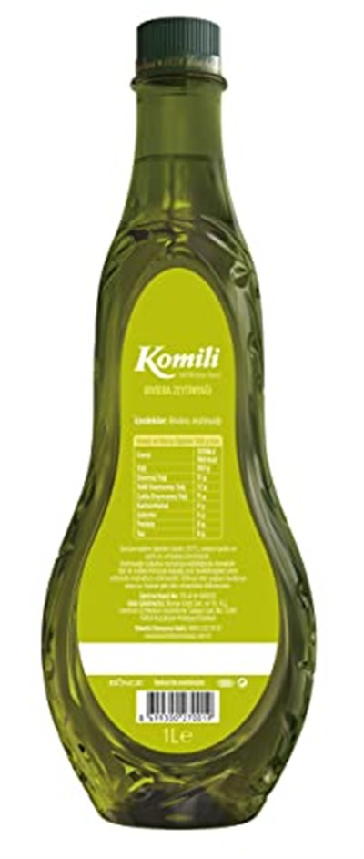 Komili Rıvıera Zeytinyağı 1 Lt Pet Şişe