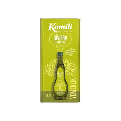 Komili Riviera Zeytinyağı Teneke 5 Lt