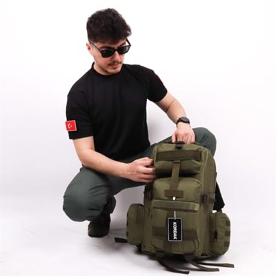 KORDAK Haki 42 Lt Taktik Sırt Çantası