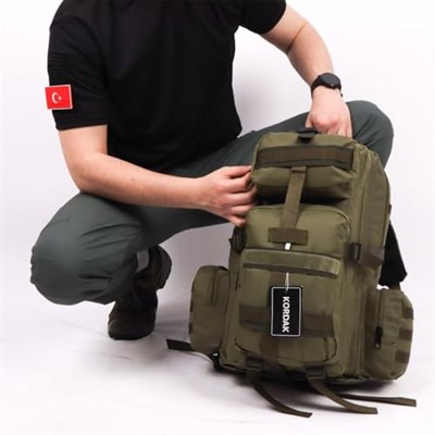 KORDAK Haki 42 Lt Taktik Sırt Çantası