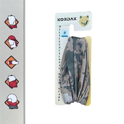 KORDAK Jandarma Çöl Kamuflaj Askeri Bandana Buff