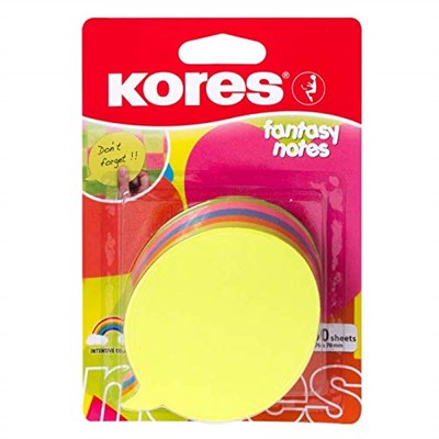 Kores N48707 yapışkanlı not kağıdı Sprehblase, 70 x 70 mm, 250 Yaprak
