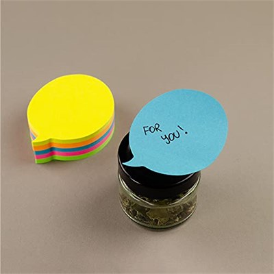Kores N48707 yapışkanlı not kağıdı Sprehblase, 70 x 70 mm, 250 Yaprak