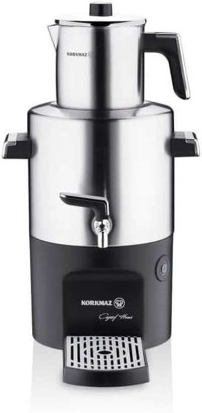 KORKMAZ A844 Çayşef Home Semaver Inox/Satin
