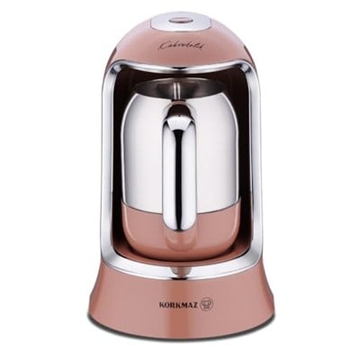 Korkmaz Kahvekolik Otomatik Kahve Makinesi Mocha Krom A860-17