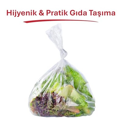 Koroplast 3lü Çok Al Az Öde Ekonomik Paket Orta Boy 90lı Buzdolabı Poşeti, Sızdırmaz & BPA İçermez Gıda Saklama Torbası, Et, Tavuk, Balık, Sebze, Meyve, Çorba, Sos, Peynir, Kuruyemiş, Sandviç