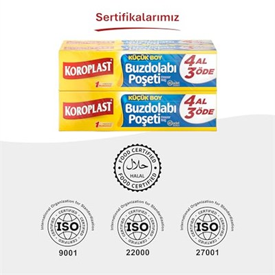 Koroplast Küçük Boy Buzdolabı Poşeti 4x40lı
