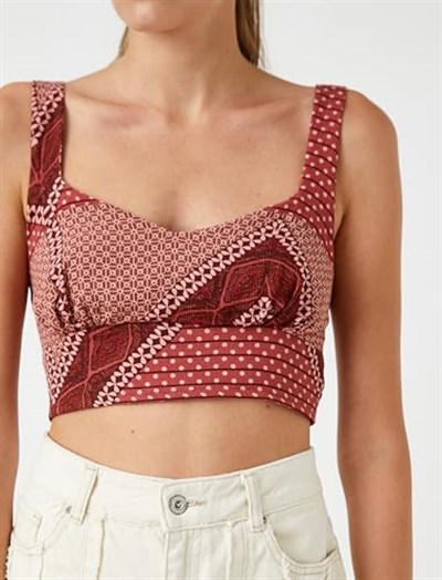 Koton Askılı Crop Atlet 40