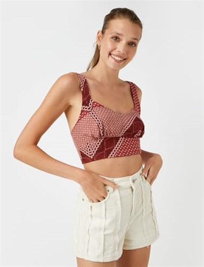 Koton Askılı Crop Atlet 40