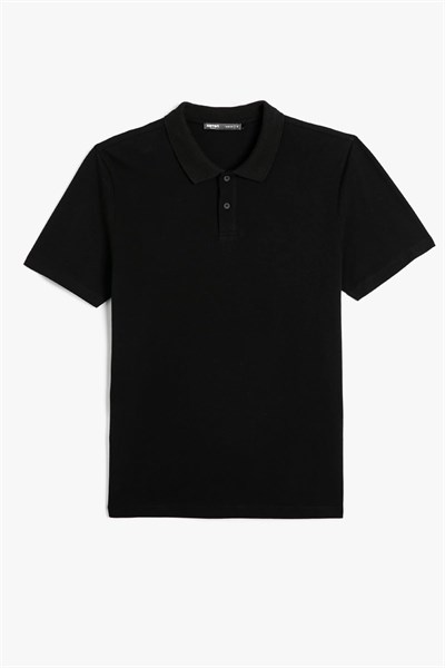 Koton Polo Yaka Kısa Kollu Basic Tişört Tişört Erkek