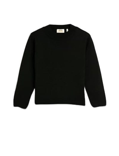 Koton Sweater Knit Basic Long Sleeve Half Stand Up Neck