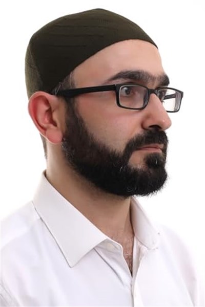 Koyu Haki Kışlık Çapraz Desenli Dokuma Takke