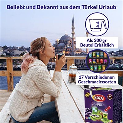Koza Kivi Aromalı Tek İçimlik İçecek Tozu 50 x 1.5 G