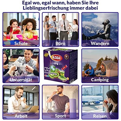 Koza Kivi Aromalı Tek İçimlik İçecek Tozu 50 x 1.5 G