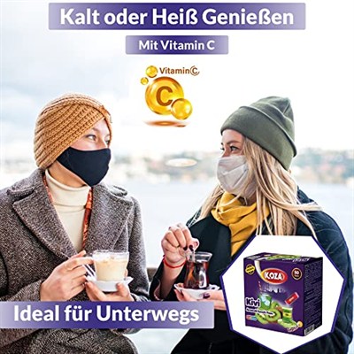 Koza Kivi Aromalı Tek İçimlik İçecek Tozu 50 x 1.5 G