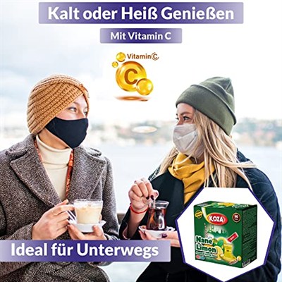 Koza Tek İçimlik Nane Limon Aromalı Toz İçecek 50li