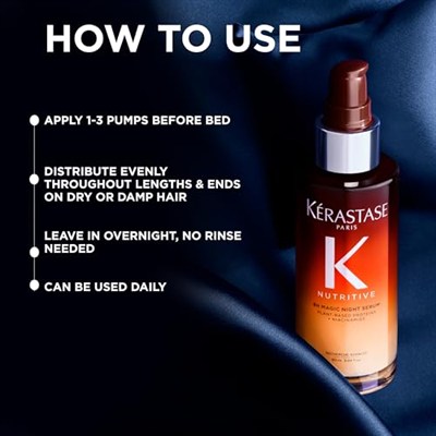 KÉRASTASE Nutritive 8h Magic Night Yoğun Besleyici Gece Serumu 90 Ml
