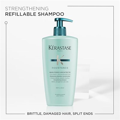KÉRASTASE Resistance Bain Force Architecte Onarıcı Şampuan 500 ml