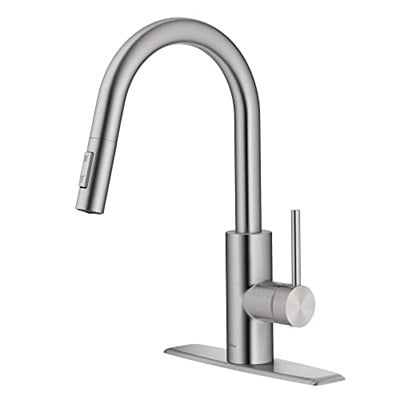 Kraus KPF-2620SFS Oletto Mutfak Bataryası, 40 cm, Noktasız Paslanmaz Çelik