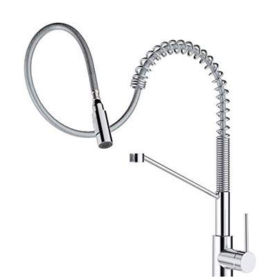 Kraus KPF-2631CH Ticari Mutfak Musluğu, Krom, 10,8 x 55,2 cm