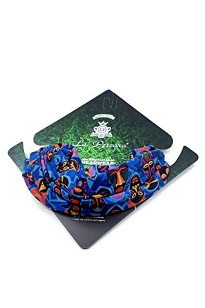 Kravatkolik African Mask Mavi Bandana BND08