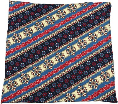 Kravatkolik Çok Renkli Motif Baskılı İpek Mendil SPS151