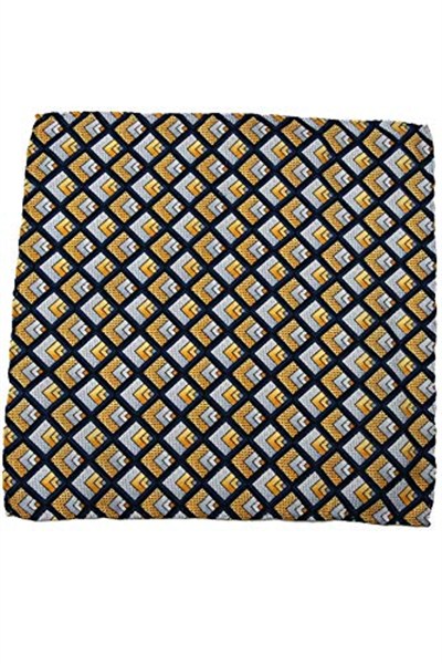 Kravatkolik Çok Renkli Motif Baskılı İpek Mendil SPS303