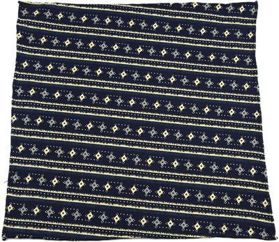 Kravatkolik Lacivert Motif Baskılı İpek Mendil SPS150