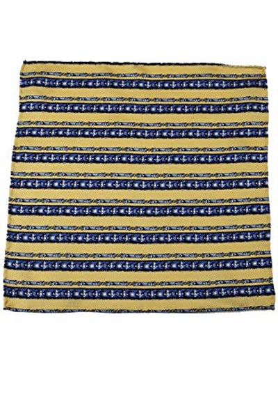 Kravatkolik Sarı Motif Baskılı İpek Mendil SPS325