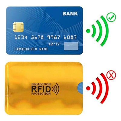 Kredi Kartı Koruyucu (RFID - Antistatik Poşet -Temassız) Hırsızlık Önleyici