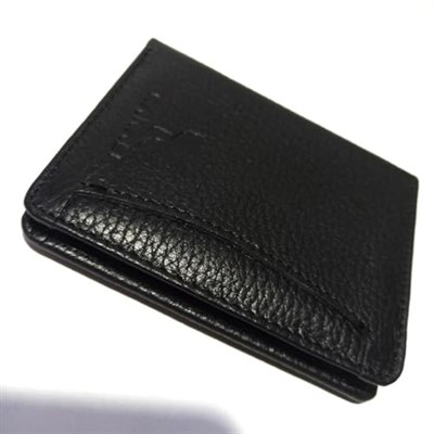 Krl Dik Hakiki Deri 20 Kartlık Kredi Kart ve Para Cüzdanı 10cm x 8cm Ultra Lüks Orjinal Kuzu Derisi