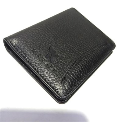 Krl Dik Hakiki Deri 20 Kartlık Kredi Kart ve Para Cüzdanı 10cm x 8cm Ultra Lüks Orjinal Kuzu Derisi