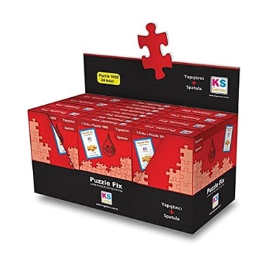 Ks Puzzle Yapıştırıcısı 1000 Parçalık 40 ml. Renkli 6+