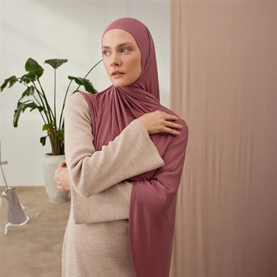 Küçük Pratik Premium Jersey Şal | Gençler ve Küçük Yüzler İçin Özel Boyut – Esnek ve Yumuşak