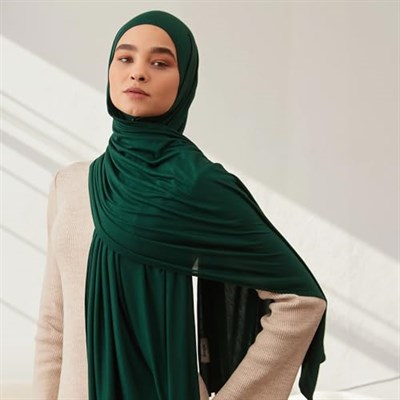 Küçük Premium Jersey Şal | Gençler ve Küçük Yüzler İçin Esnek ve Yumuşak Şal