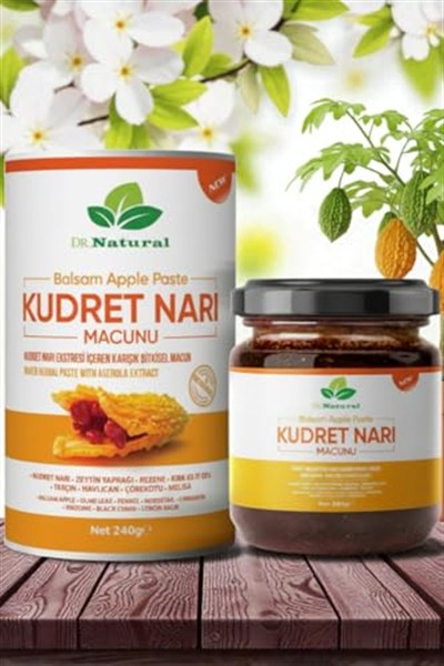 Kudret Narı Macunu Bal Keçiboynuzu Bitki Karışımlı Bitter Melon Macun 240 Gr