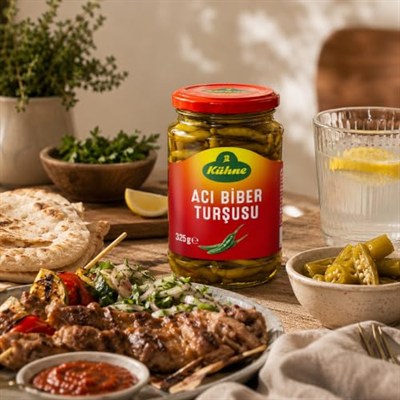 Kühne Acı Biber Turşusu 325 gr