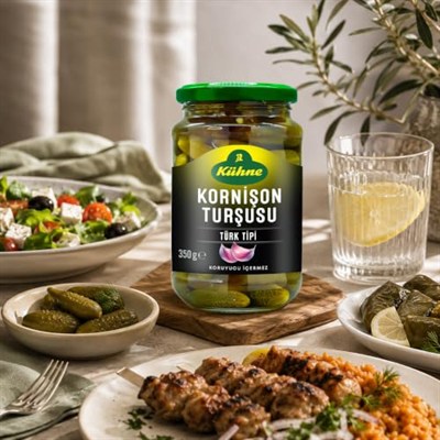 Kühne Kornişon Turşusu Türk Tipi 350 ml
