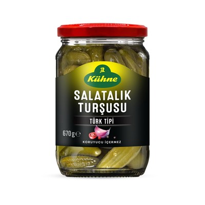 Kühne Türk Tipi Salatalık Turşusu 670 gr
