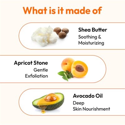 KUNDAL Macadamia Özlü Vücut Peelingi Macadamia & Sugar Body Scrub 550g (White Musk)