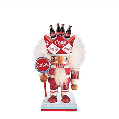 Kurt S. Adler Coca-Cola Fındıkkıran - Coca-Cola Karakterli - 20 cm - Çok Renkli