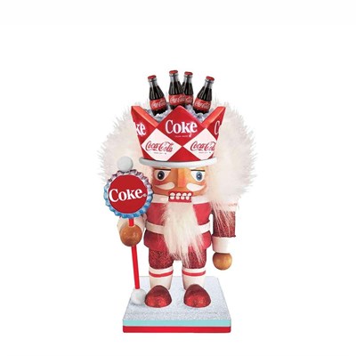 Kurt S. Adler Coca-Cola Fındıkkıran - Coca-Cola Karakterli - 20 cm - Çok Renkli
