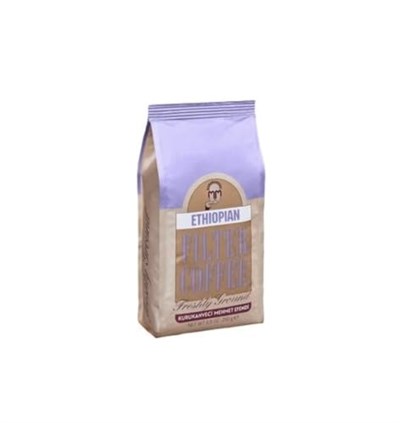 Kurukahveci Mehmet Efendi Ethiopian 250 gr Folyo Ambalaj x 12 Adet - Seçenekler: Tekli (2 paketi), 10 x 10 x 20 cm...