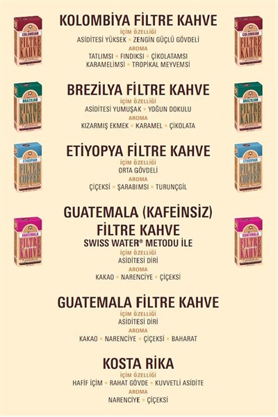 Kurukahveci Mehmet Efendi Kafeinsiz Guatemala Filtre Kahve 250 gr Vakum Ambalaj