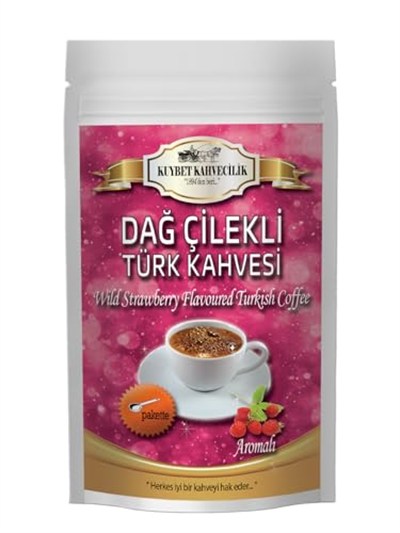 Kuybet Kahvecilik Dağ Çilekli Türk Kahvesi 200 Gr