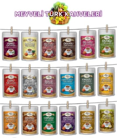 Kuybet Kahvecilik Fıstıklı Türk Kahvesi 200 gr