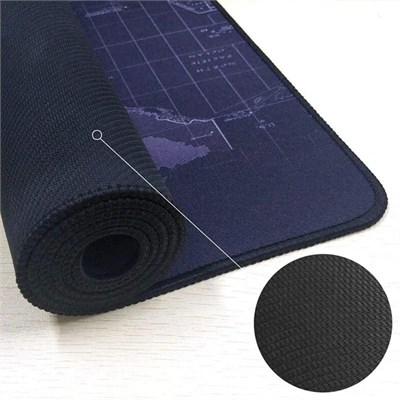 Kuzeys Büyük Boy 88x40 XXL Dünya Desenli Mouse Pad Kauçuk Kaymaz Alt Taban, Yumuşak Kumaş Oyuncu MousePad, Bilgisayar ve Dizüstü, Notebook Uyumlu 88 40